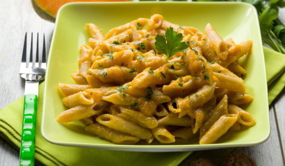 Рецепт паста с тыквой и розмарином