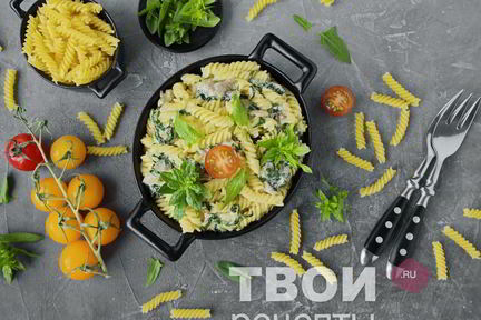 Паста со шпинатом