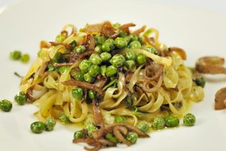 Паста тальятелле с рубцом