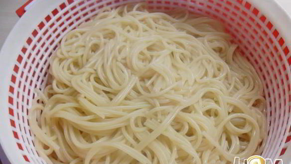 ШАГ 3. спагетти с баклажанами