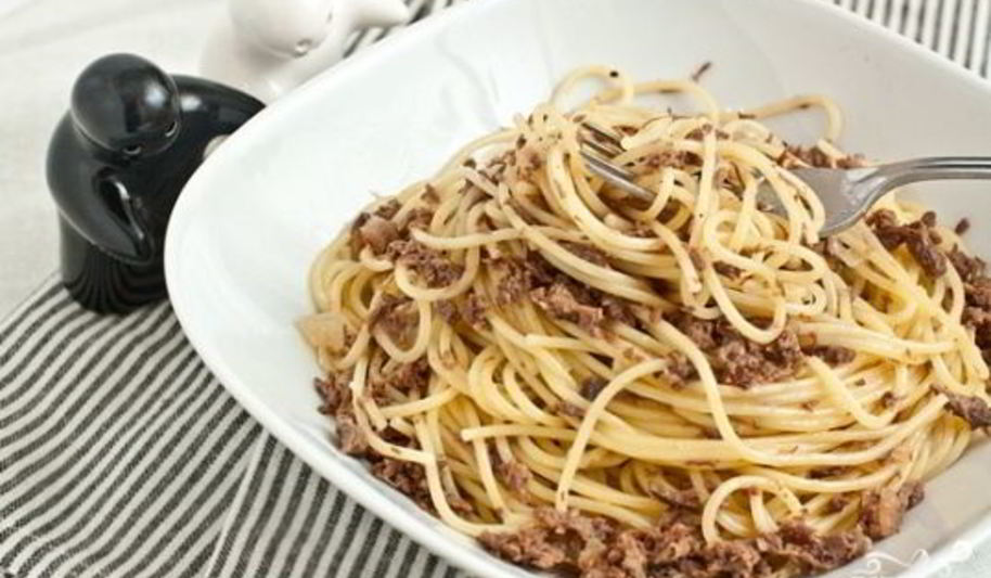 Рецепт спагетти с фаршем в мультиварке