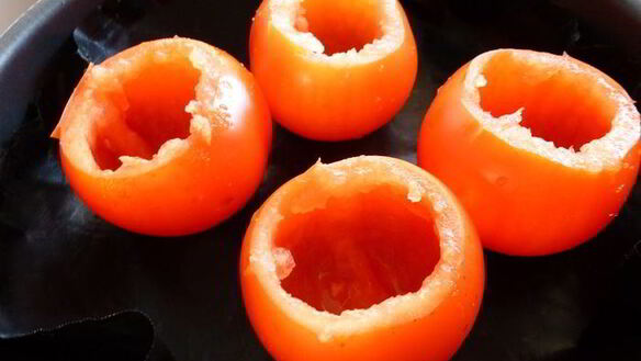 ШАГ 4. спагетти с фаршированными томатами