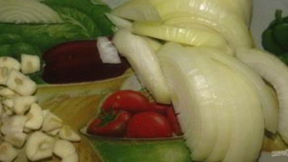 ШАГ 2. спагетти с курицей в сметанном соусе