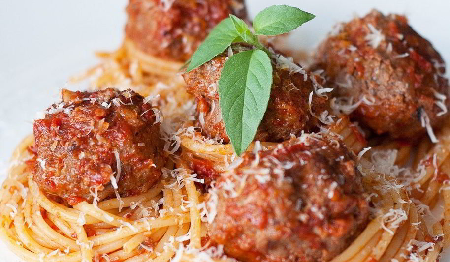 Рецепт спагетти с митболами