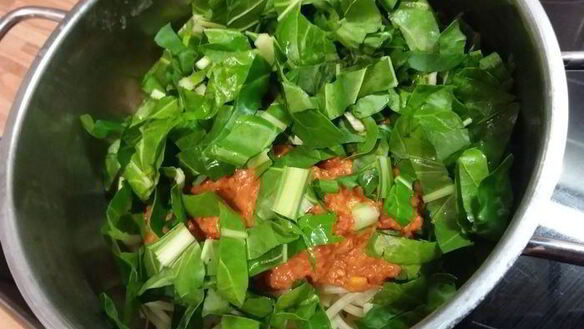 ШАГ 6. спагетти в красном