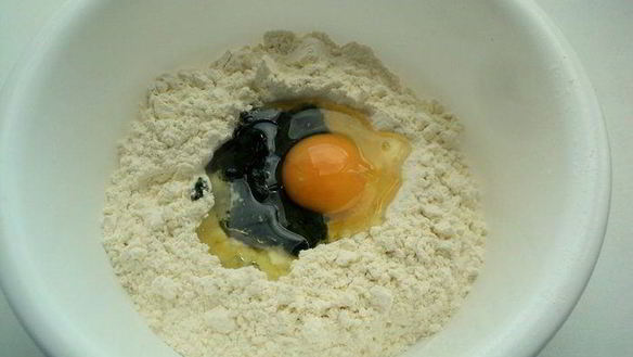 ШАГ 2. цветная паста триколор