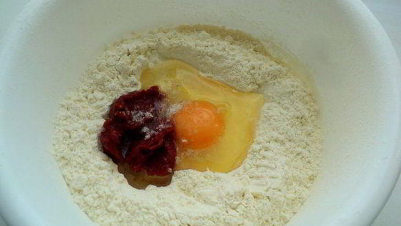 ШАГ 3. цветная паста триколор