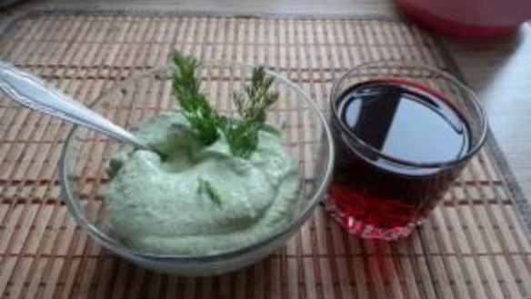 ШАГ 3. творожная паста с зеленью