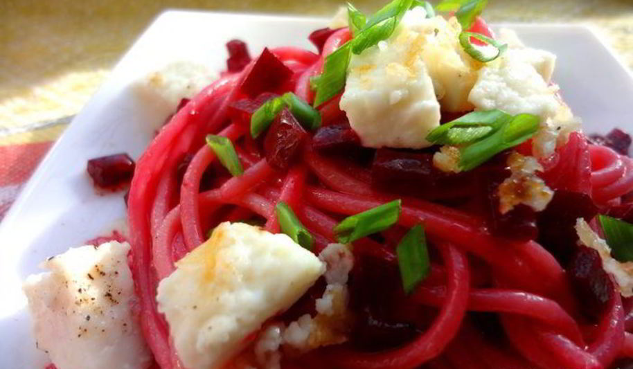 Рецепт весенние спагетти