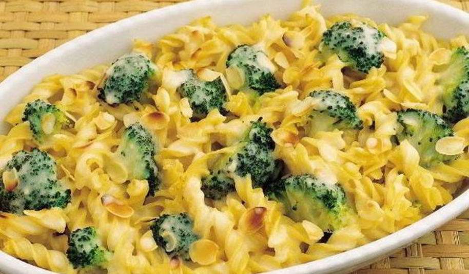 Рецепт запеченные макароны с брокколи