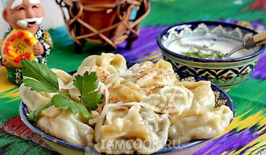 Рецепт манты по-узбекски