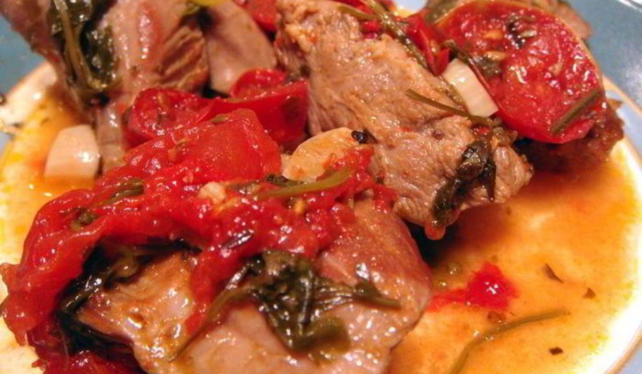 Рецепт баранина, томленая в горшочке