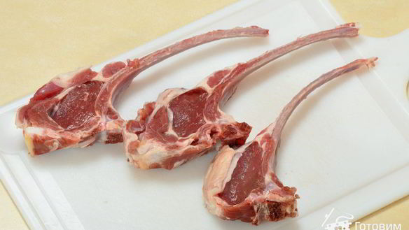 ШАГ 4. баранья корейка под гранатовым соусом