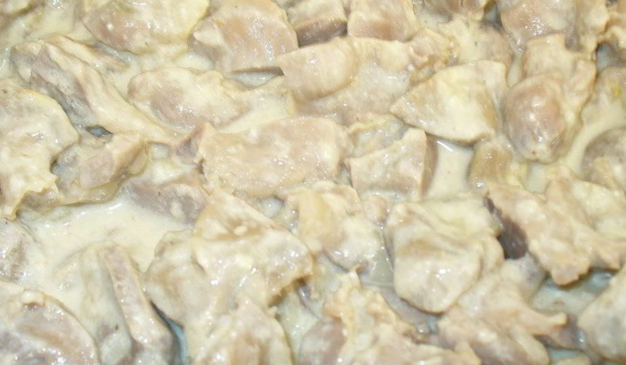 Рецепт дичь, тушеная в сметане