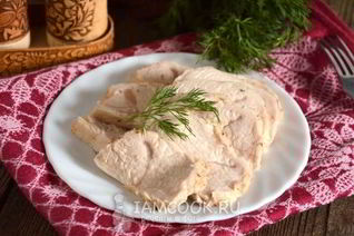 Филе индейки в мультиварке