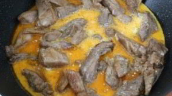 ШАГ 5. филе индейки в сливочном соусе