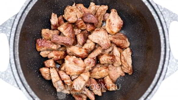 ШАГ 5. говядина, тушенная с овощами и букетом гарни