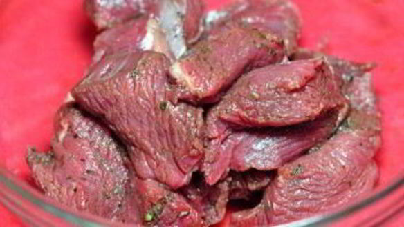 ШАГ 2. говядина в соусе наршараб