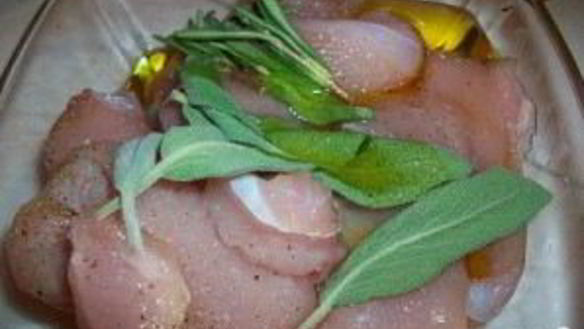 ШАГ 2. индейка в вине