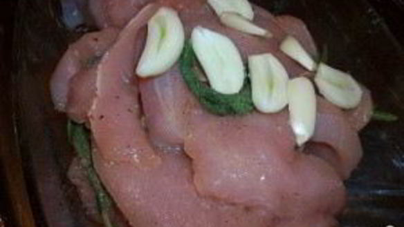 ШАГ 3. индейка в вине