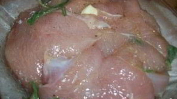 ШАГ 4. индейка в вине