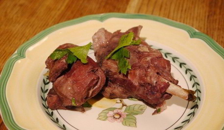 Рецепт кролик в красном вине