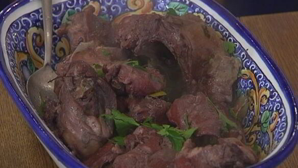 ШАГ 8. кролик в красном вине