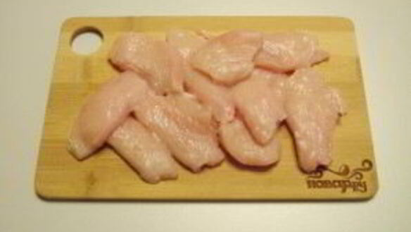 ШАГ 2. куриная грудка со сливками