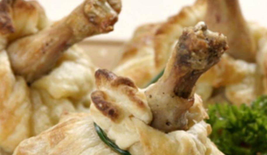 Рецепт куриная ножка в мешочке