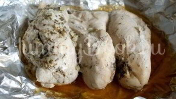 ШАГ 4. куриное филе в мультиварке