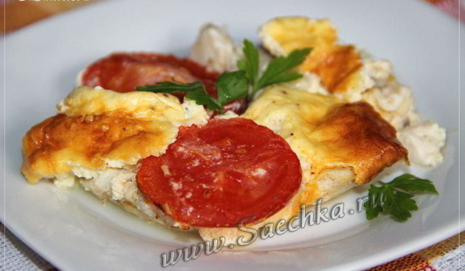 Рецепт куриное филе в сметане