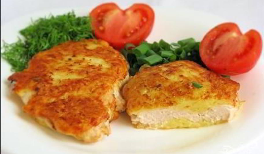 Рецепт куриное филе в сырном кляре
