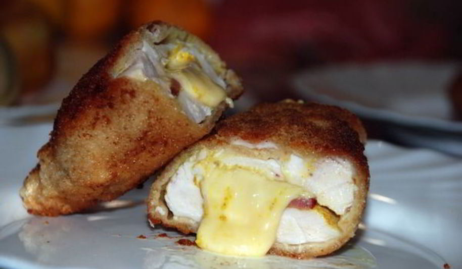 Рецепт куриное мясо кордон в белом вине