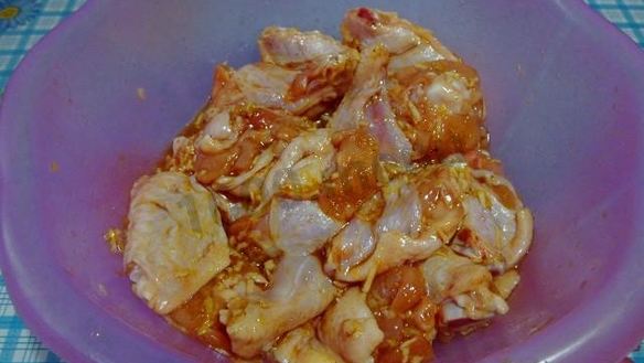 ШАГ 4. куриные крылышки во фритюре хрустящие