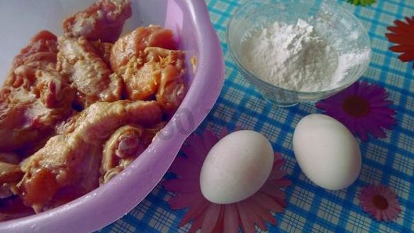 ШАГ 5. куриные крылышки во фритюре хрустящие