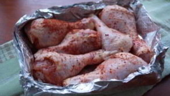 ШАГ 3. куриные ножки с сыром