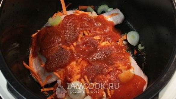 ШАГ 5. куриные ножки в мультиварке