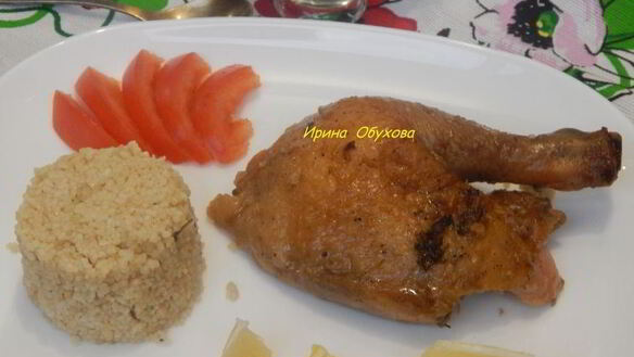 ШАГ 4. курица медленная в тайском маринаде