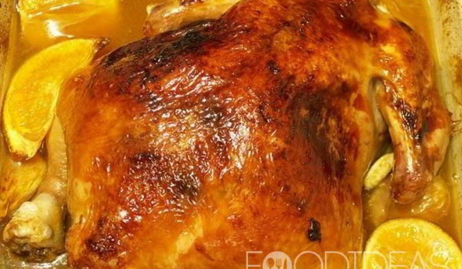 Рецепт курица с апельсинами
