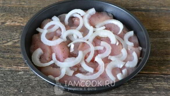 ШАГ 8. курица с кабачками и картошкой в духовке