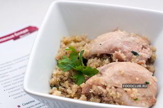 Курица с киноа в мультиварке