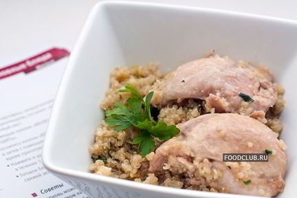 Курица с киноа в мультиварке