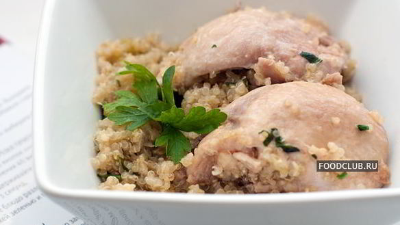 ШАГ 7. курица с киноа в мультиварке