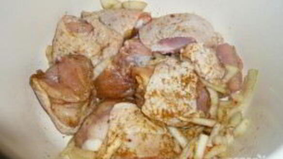 ШАГ 5. курица с макаронами