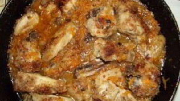 ШАГ 5. курица в сухарях