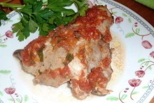 Курица в томатном маринаде