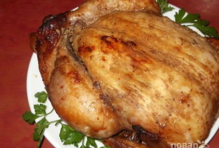 Курица, запеченная в духовке