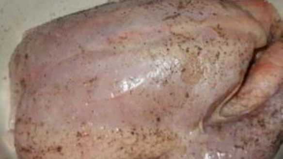 ШАГ 2. курица, запеченная в духовке