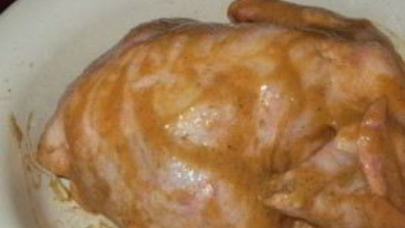 ШАГ 4. курица, запеченная в духовке