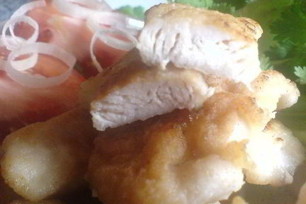 Курица жареная на сковороде